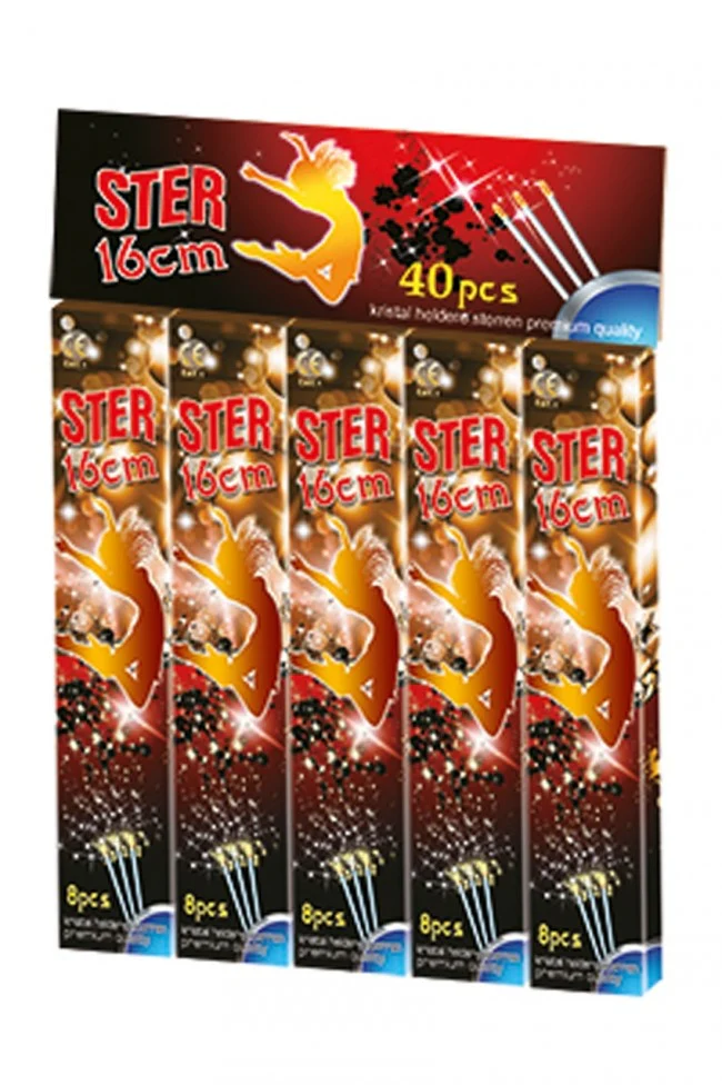 1507 - Ster 16 cm, 5-Pack